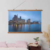 Duisburg Wandteppich Mit Holzrahmen (Schlafzimmer)