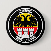 Duisburger RundEmblem Button (Vorderseite)