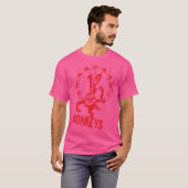 Duk Fat - 12 Affen T-Shirt (Vorne ganz)