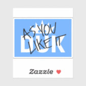 DUK-Logo Aufkleber (Blatt)