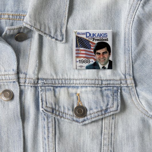 Dukakis - Knopf Button (Beispiel)