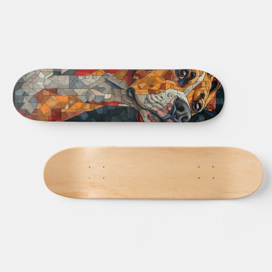Duke 7 3/4" Skateboard Deck (Horizontal)