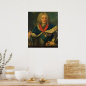 Duke Adrien-Maurice de Noailles Poster (Küche)