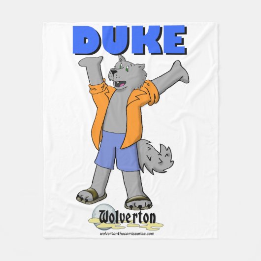 Duke Blanket Fleecedecke (Vorderseite)