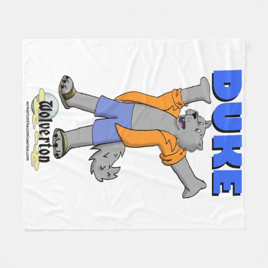 Duke Blanket Fleecedecke (Vorderseite (Horizontal))