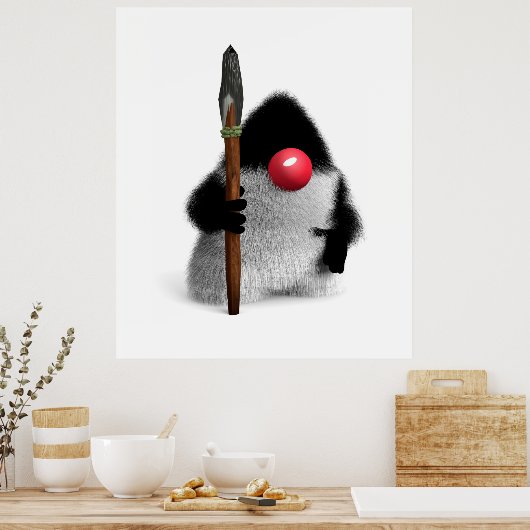 Duke Caveman Poster (Küche)