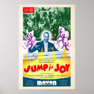Duke Ellington Jazzplakat - Jump for Joy - Los Poster