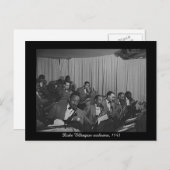 Duke Ellington Orchester, 1943 Postkarte (Vorne/Hinten)