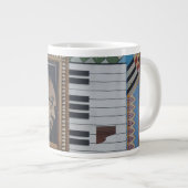 Duke Ellington Wall Mural, iconische DC-Sehenswürd Jumbo-Tasse (Vorderseite Rechts)