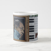 Duke Ellington Wall Mural, iconische DC-Sehenswürd Jumbo-Tasse (Vorderseite)