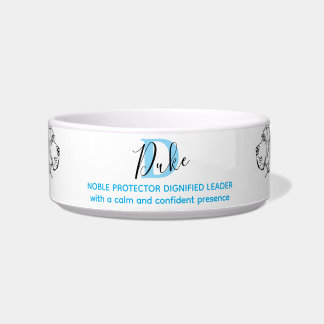 Duke Name Bedeutung Schale Bedeutung Monogramm Napf