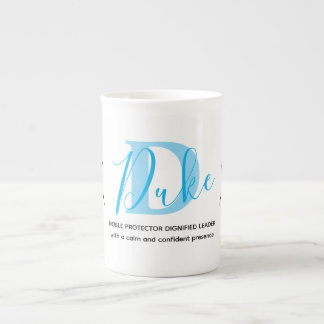 Duke Name Bedeutung Schale Bedeutung Monogramm Porzellantasse