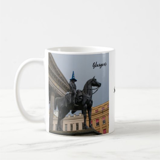 Duke of Wellington Statue, Glasgow Mug Kaffeetasse (Links)