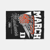 Duke Sketll - 2025 March Madness Sketll - Ncaa Fleecedecke (Vorderseite (Horizontal))