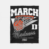 Duke Sketll - 2025 March Madness Sketll - Ncaa Fleecedecke (Vorderseite)