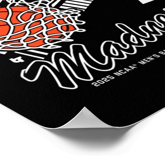 Duke Sketll - 2025 March Madness Sketll - Ncaa Poster (Ecke)