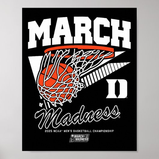 Duke Sketll - 2025 March Madness Sketll - Ncaa Poster (Vorne)