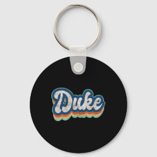 Duke Vorname Boy Vintag Style 70er 80er Personal Schlüsselanhänger