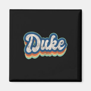 Duke Vorname Junge Retro-Stil 70er 80er Persönlich Magnet