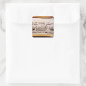 Duke William of Normandy Quadratischer Aufkleber (Tasche)