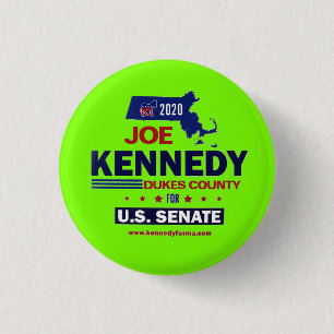 Dukes Landkreis für Joe Kennedy 2020 Button