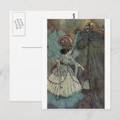 Dulac's Beauty and the Beast Postkarte (Vorne/Hinten)