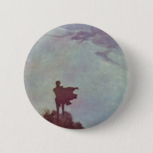 Dulacs Edgar Allan Poe Button (Vorderseite)