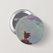 Dulacs Edgar Allan Poe Button (Vorne & Hinten)