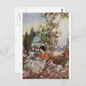 Dulac's Rubaiyat Postkarte (Vorne/Hinten)