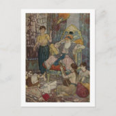 Dulac's Rubaiyat Postkarte (Vorderseite)