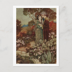 Dulac's Rubaiyat Postkarte