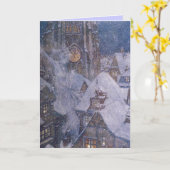 Dulacs Schnee-Königin-Karte Karte (Gelbe Blume)