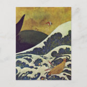 Dulac's Sindbad the Sailor 1907 Postkarte (Vorderseite)