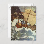 Dulakis arabische Nächte Postkarte (Vorne/Hinten)