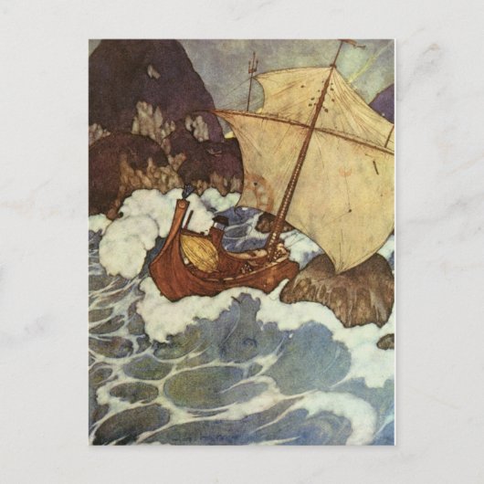 Dulakis arabische Nächte Postkarte (Vorderseite)