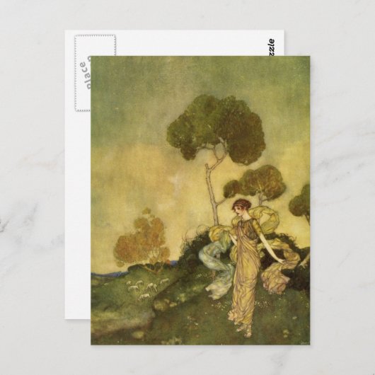 Dulakis Tempest Postkarte (Vorne/Hinten)