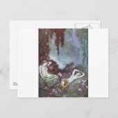 Dulaks Edgar Allan Poe Postkarte (Vorne/Hinten)