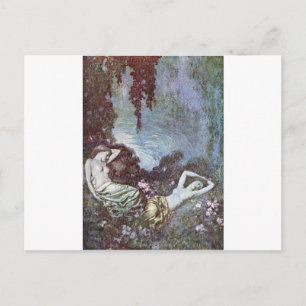 Dulaks Edgar Allan Poe Postkarte