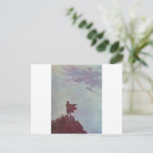 Dulaks Edgar Allan Poe Postkarte (Stehend Vorderseite)