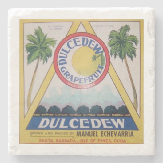 Dulce Dew Marmor Untersetzer (Vorderseite)