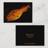 Dulcimer ATC-Karte Visitenkarte (Vorne/Hinten)