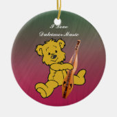 DULCIMER BEAR ORNAMENT (Vorne)