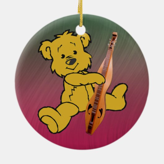 DULCIMER BEAR ORNAMENT (Hinten)