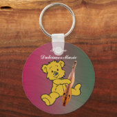 DULCIMER BEAR SCHLÜSSELANHÄNGER (Vorderseite)