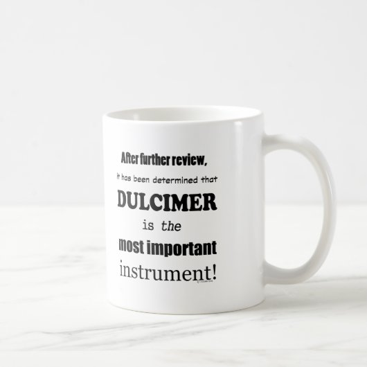 Dulcimer das wichtigste Instrument Kaffeetasse (Rechts)