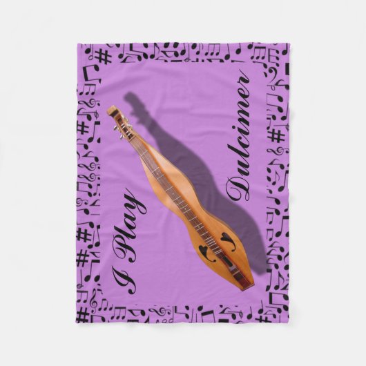 DULCIMER FLEECEDECKE (Vorderseite)