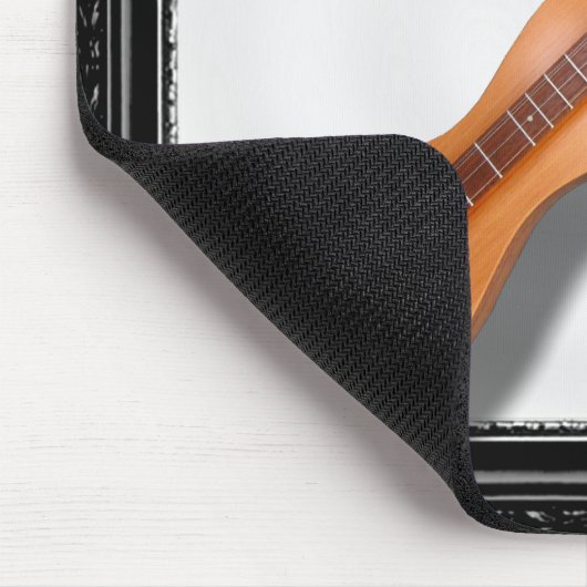 DULCIMER IN SCHWARZEM RAHMEN-MOUSEPAD MOUSEPAD (Ecke)