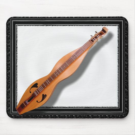 DULCIMER IN SCHWARZEM RAHMEN-MOUSEPAD MOUSEPAD (Vorne)