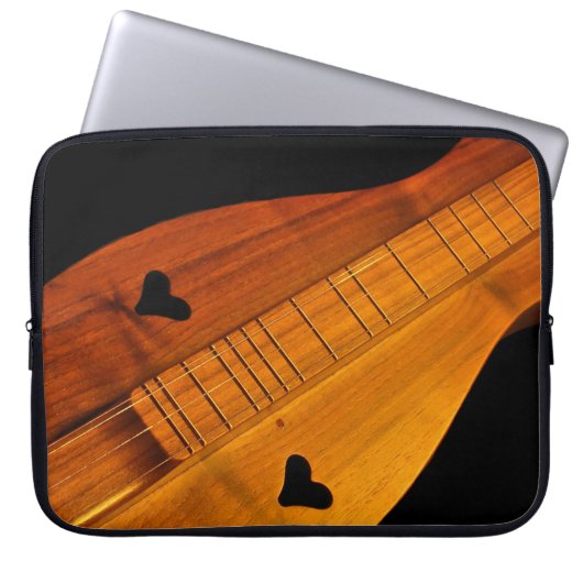 Dulcimer Laptop Sleeve (Vorderseite)