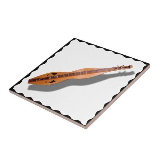 DULCIMER MIT SCHWARZEM FRAME-TILE… FLIESE (Seite)